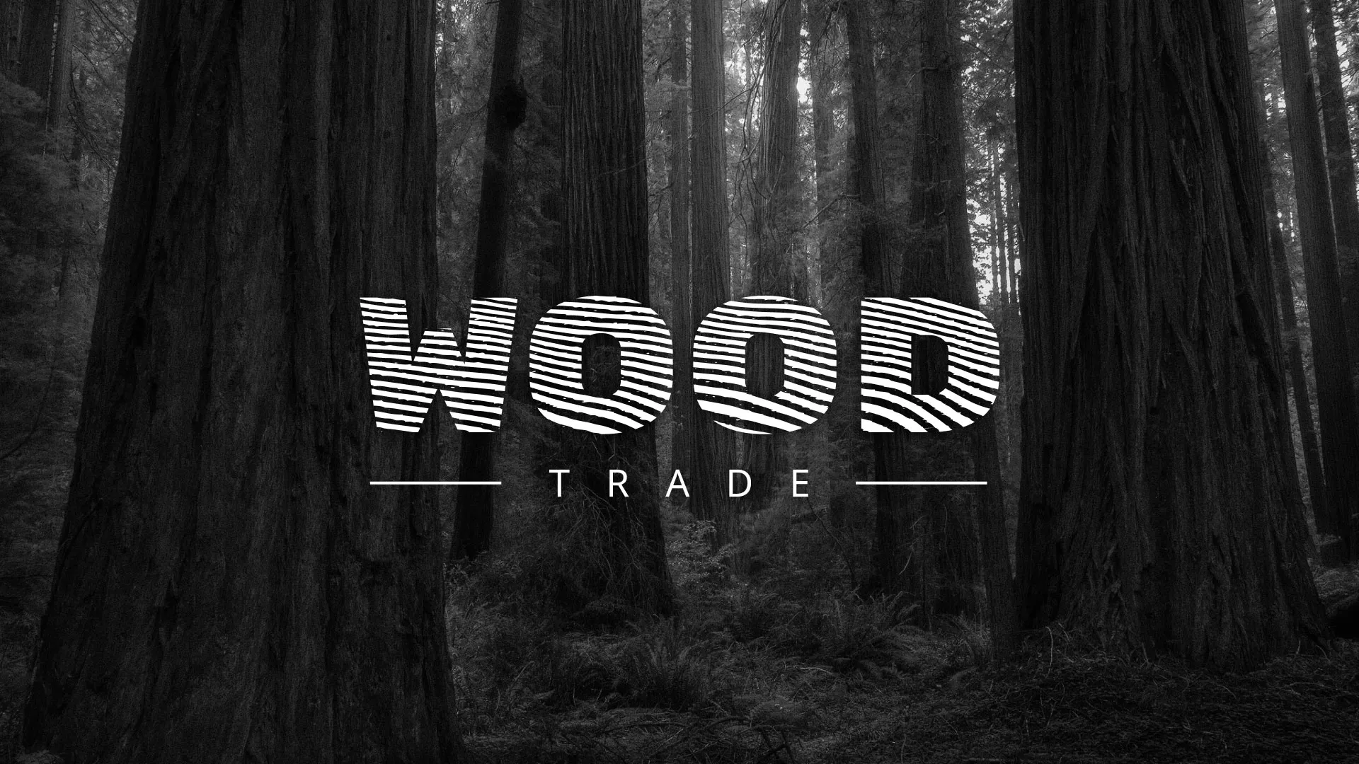 Разработка логотипа для компании «Wood Trade» в Светлом
