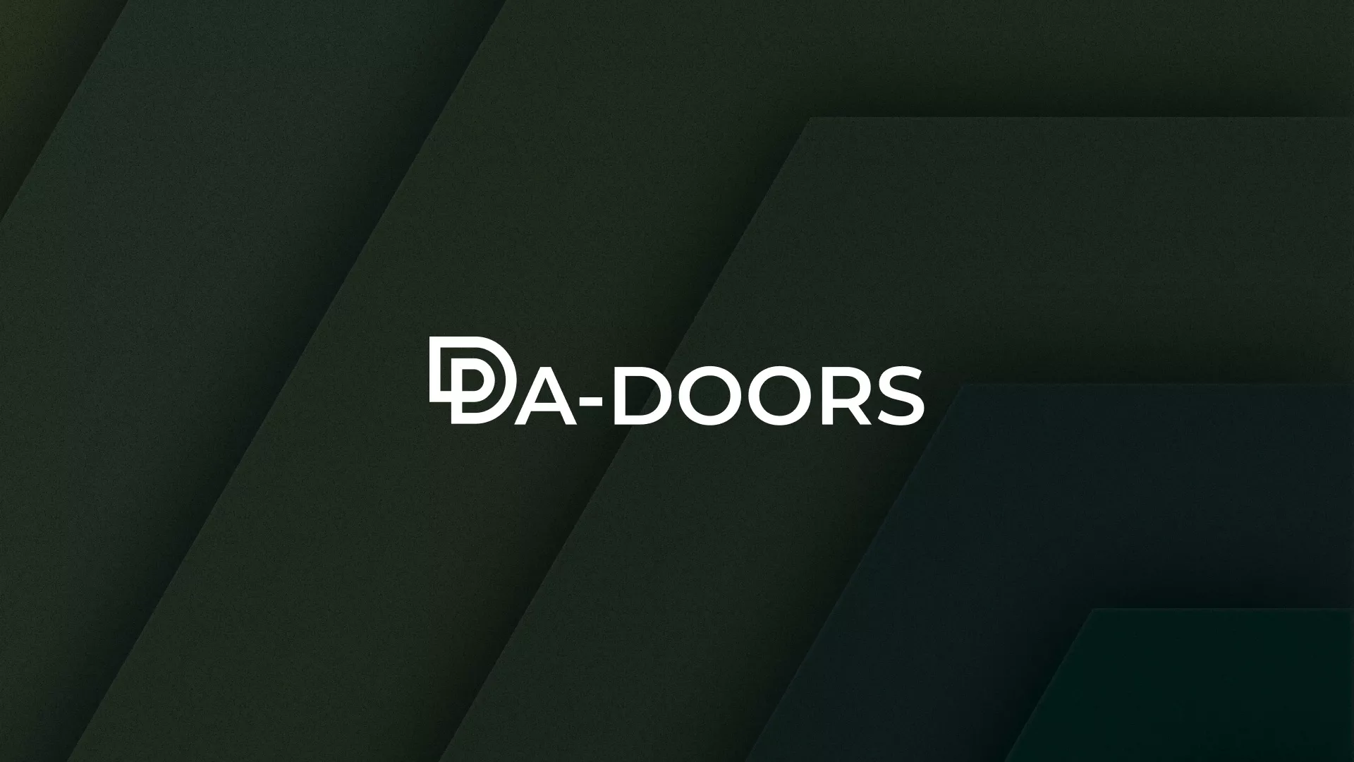 Создание логотипа компании «DA-DOORS» в Светлом